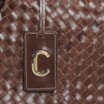 Bolsa Tote Tressê Couro Marrom - imagem 5