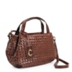 Bolsa Tote Tressê Couro Marrom - imagem 2