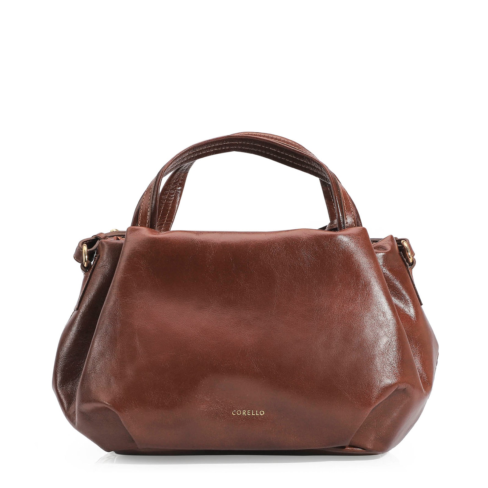 Bolsa Tote Tressê Couro Marrom