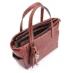Bolsa Tote Tressê Couro Marrom - imagem 4