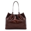 Bolsa Tote Tressê Couro Marrom - imagem 4