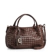 Bolsa Tote Tressê Couro Marrom - imagem 2