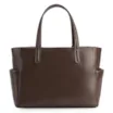 Bolsa Tote Tressê Couro Marrom - imagem 4