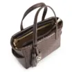 Bolsa Tote Tressê Couro Marrom - imagem 5