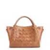 Bolsa Tote Tressê Couro Marrom - imagem 1