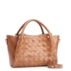 Bolsa Tote Tressê Couro Marrom - imagem 3