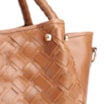 Bolsa Tote Tressê Couro Marrom - imagem 8