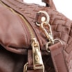 Bolsa Tote Tressê Couro Marrom - imagem 6