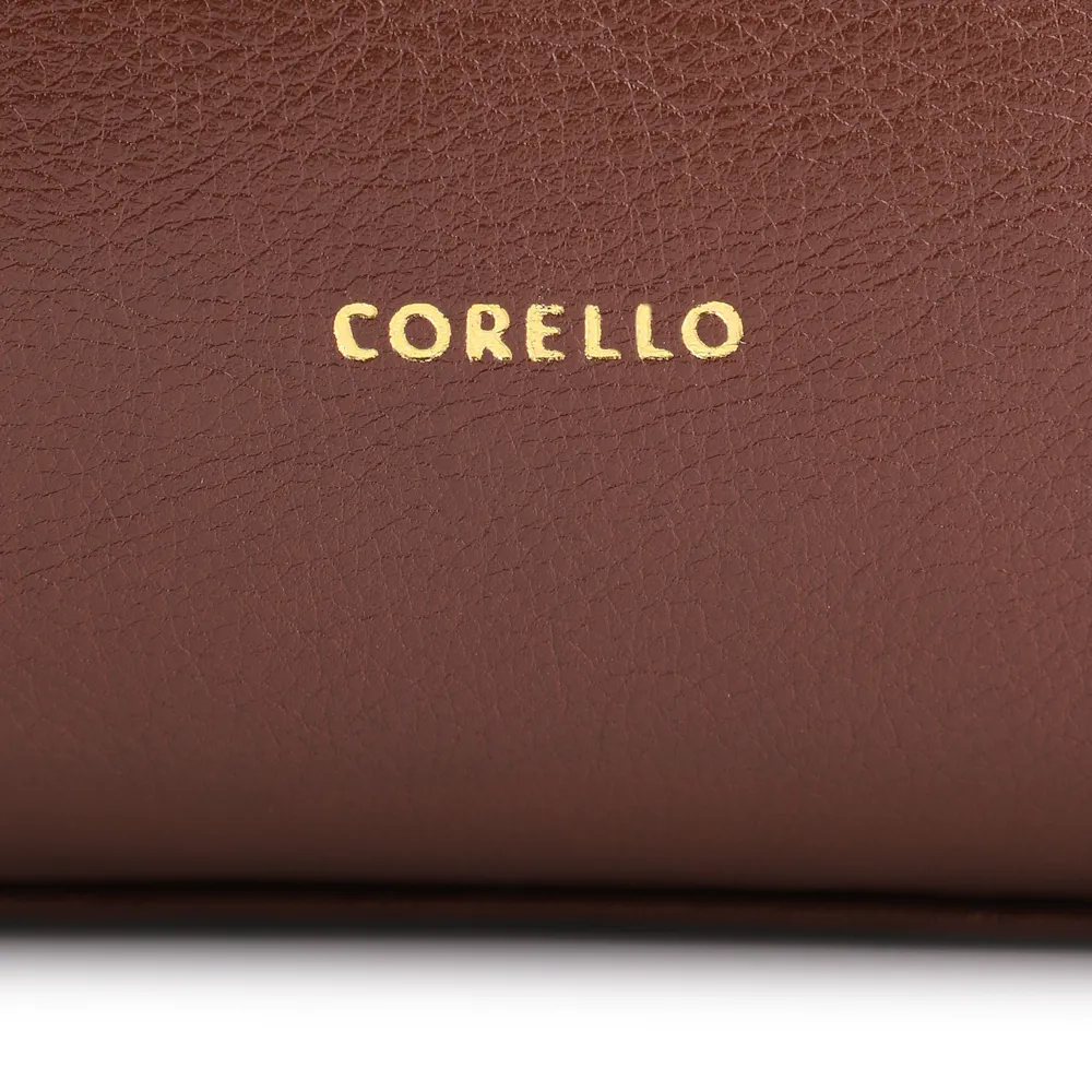 Bolsa Tote Tressê Couro Marrom - imagem 7
