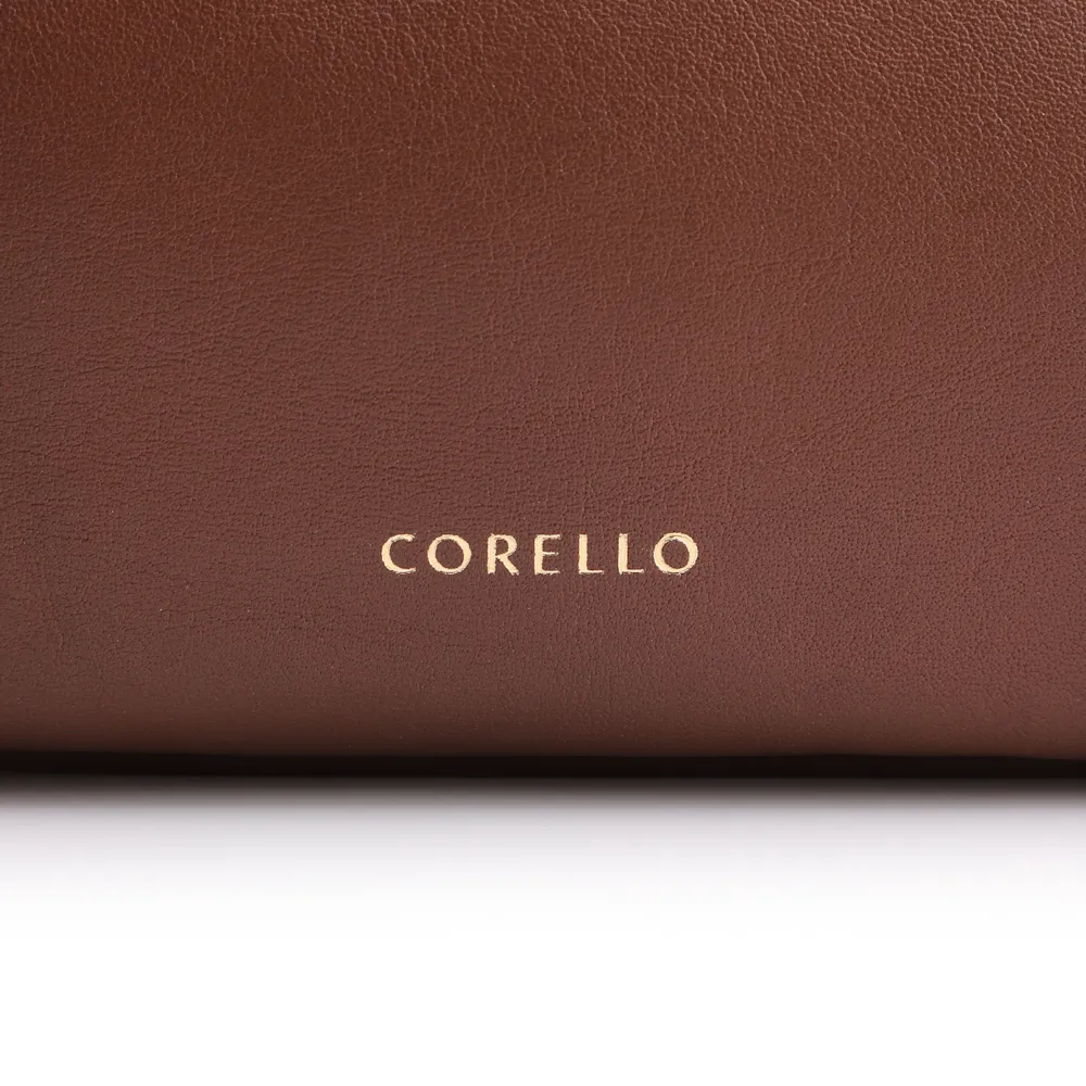 Bolsa Tote Tressê Couro Marrom - imagem 7