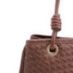Bolsa Tote Tressê Couro Marrom - imagem 8