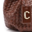 Bolsa Tote Tressê Couro Marrom - imagem 7