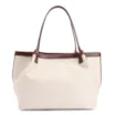Bolsa Tote Tressê Couro Marrom/Alt Off White - imagem 4