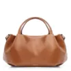Bolsa Tote Tressê Couro Marrom Claro - imagem 4