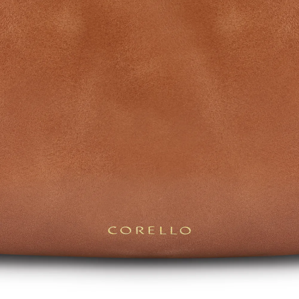Bolsa Tote Tressê Couro Marrom Claro - imagem 7