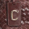 Bolsa Tote Tressê Couro Marrom Escuro - imagem 5