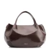Bolsa Tote Tressê Couro Marrom Escuro - imagem 3