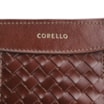 Bolsa Tote Tressê Couro Marrom/Linho Off White - imagem 6
