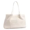 Bolsa Tote Tressê Couro Off White - imagem 2