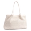 Bolsa Tote Tressê Couro Off White - imagem 2
