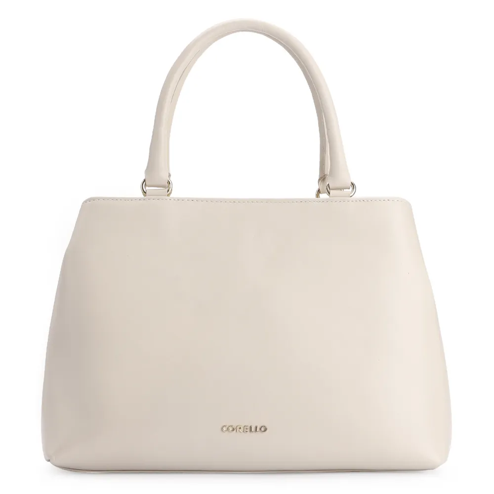 Bolsa Tote Tressê Couro Off White - imagem 3