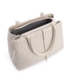 Bolsa Tote Tressê Couro Off White - imagem 4