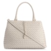 Bolsa Tote Tressê Couro Off White - imagem 1