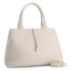 Bolsa Tote Tressê Couro Off White - imagem 2