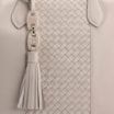 Bolsa Tote Tressê Couro Off White - imagem 5