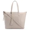 Bolsa Tote Tressê Couro Off White - imagem 1