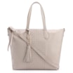 Bolsa Tote Tressê Couro Off White - imagem 1