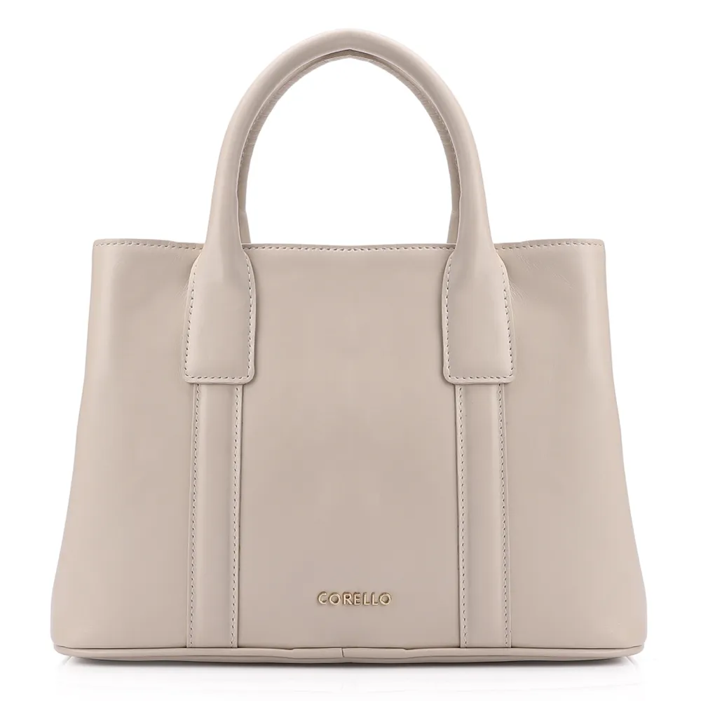 Bolsa Tote Tressê Couro Off White - imagem 3