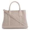 Bolsa Tote Tressê Couro Off White - imagem 1