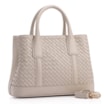 Bolsa Tote Tressê Couro Off White - imagem 2