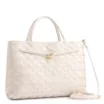 Bolsa Tote Tressê Couro Off White - imagem 3