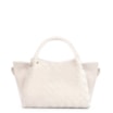 Bolsa Tote Tressê Couro Off White - imagem 1