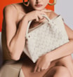 Bolsa Tote Tressê Couro Off White - imagem 2