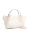 Bolsa Tote Tressê Couro Off White - imagem 3