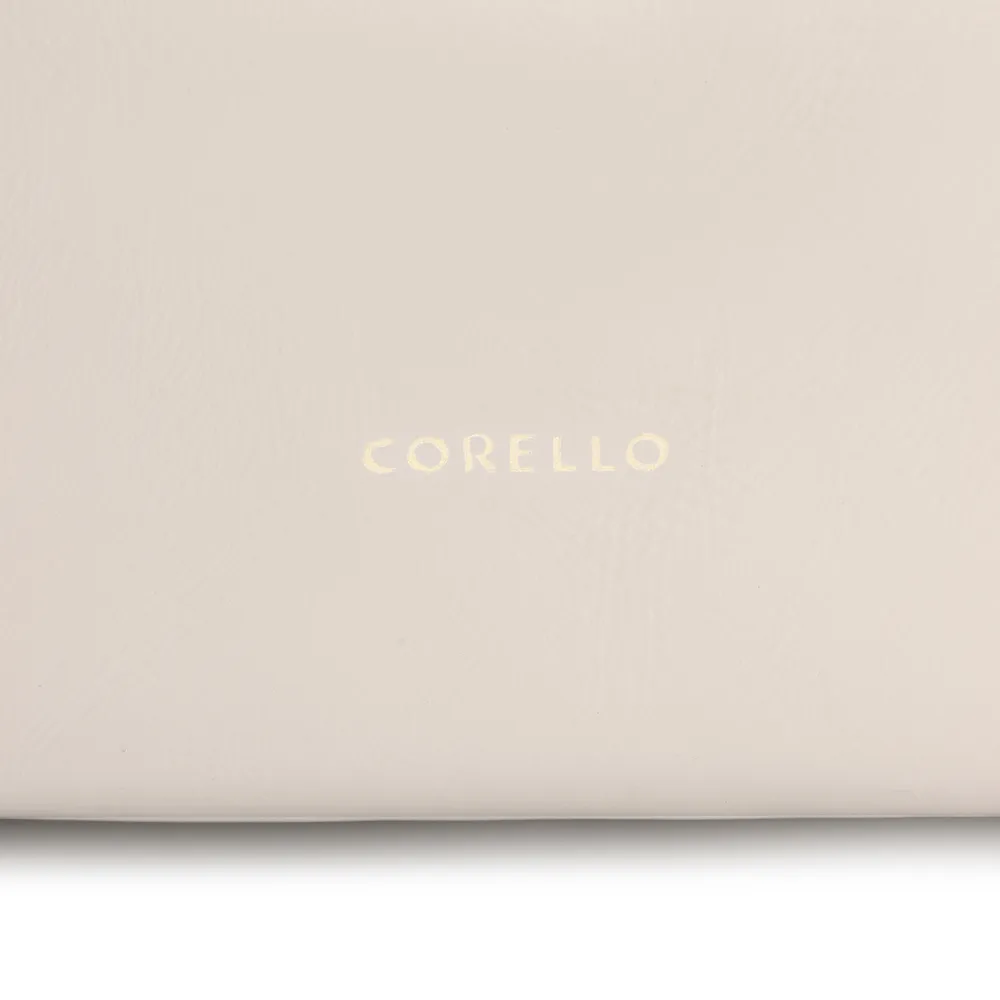 Bolsa Tote Tressê Couro Off White/Marrom - imagem 6