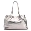 Bolsa Tote Tressê Couro Prata - imagem 3