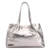 Bolsa Tote Tressê Couro Prata - imagem 3