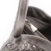 Bolsa Tote Tressê Couro Prata - imagem 5