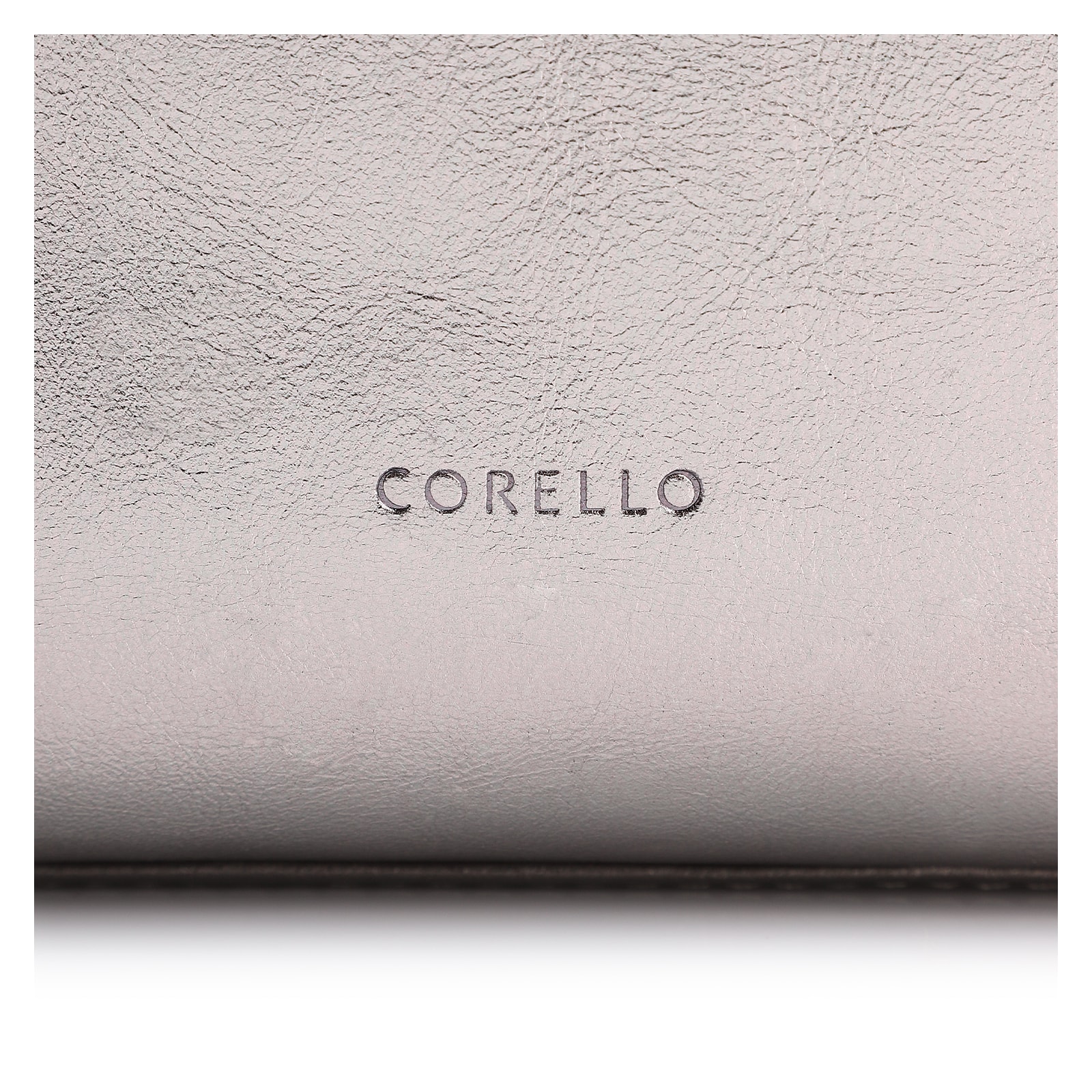 Bolsa Tote Tressê Couro Prata
