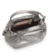 Bolsa Tote Tressê Couro Prata - imagem 5
