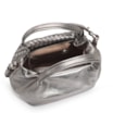 Bolsa Tote Tressê Couro Prata - imagem 5