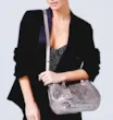 Bolsa Tote Tressê Couro Prata - imagem 8