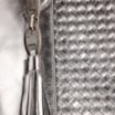 Bolsa Tote Tressê Couro Prata - imagem 5