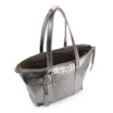 Bolsa Tote Tressê Couro Prata - imagem 4