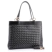 Bolsa Tote Tressê Couro Preto - imagem 2