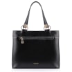 Bolsa Tote Tressê Couro Preto - imagem 3